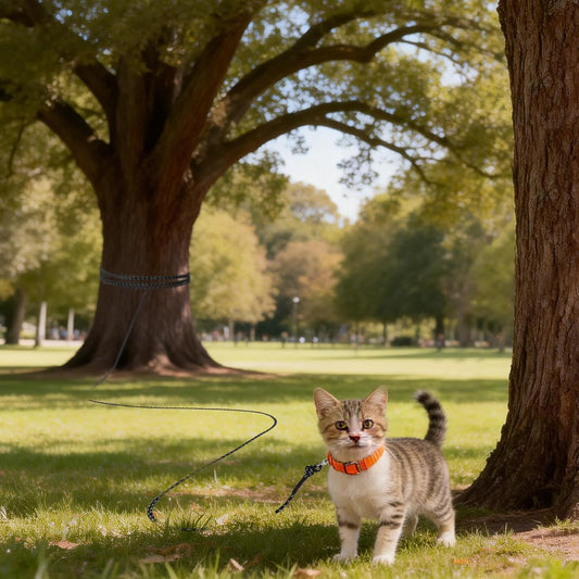 Keep Your Cat Safe: 15ft Reflective Training Leash Guide