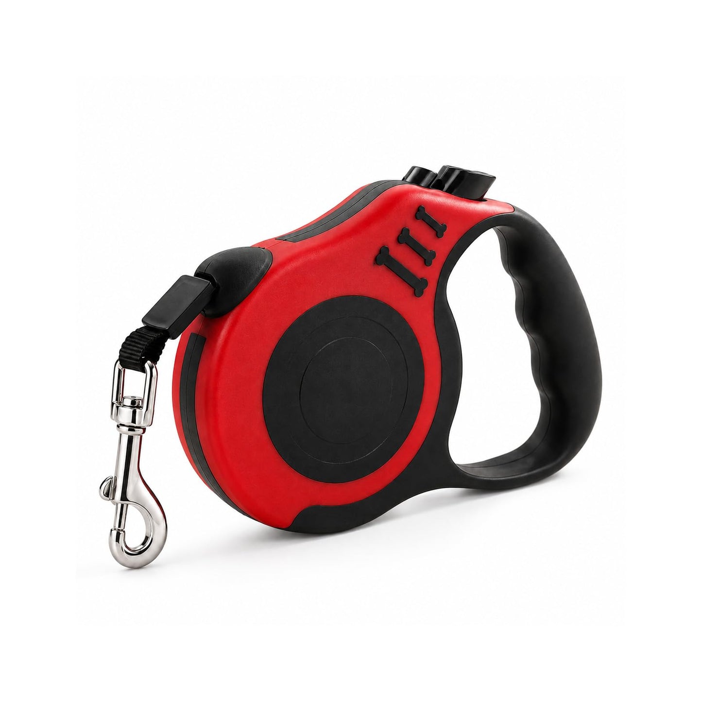 10 FT Retractable Dog Leash, Automatic Telescopic Pet Walking Leash with Non-Slip Handle, Durable Easy Grip Dog Tape Traction Rope for Small Medium Dogs, Blue