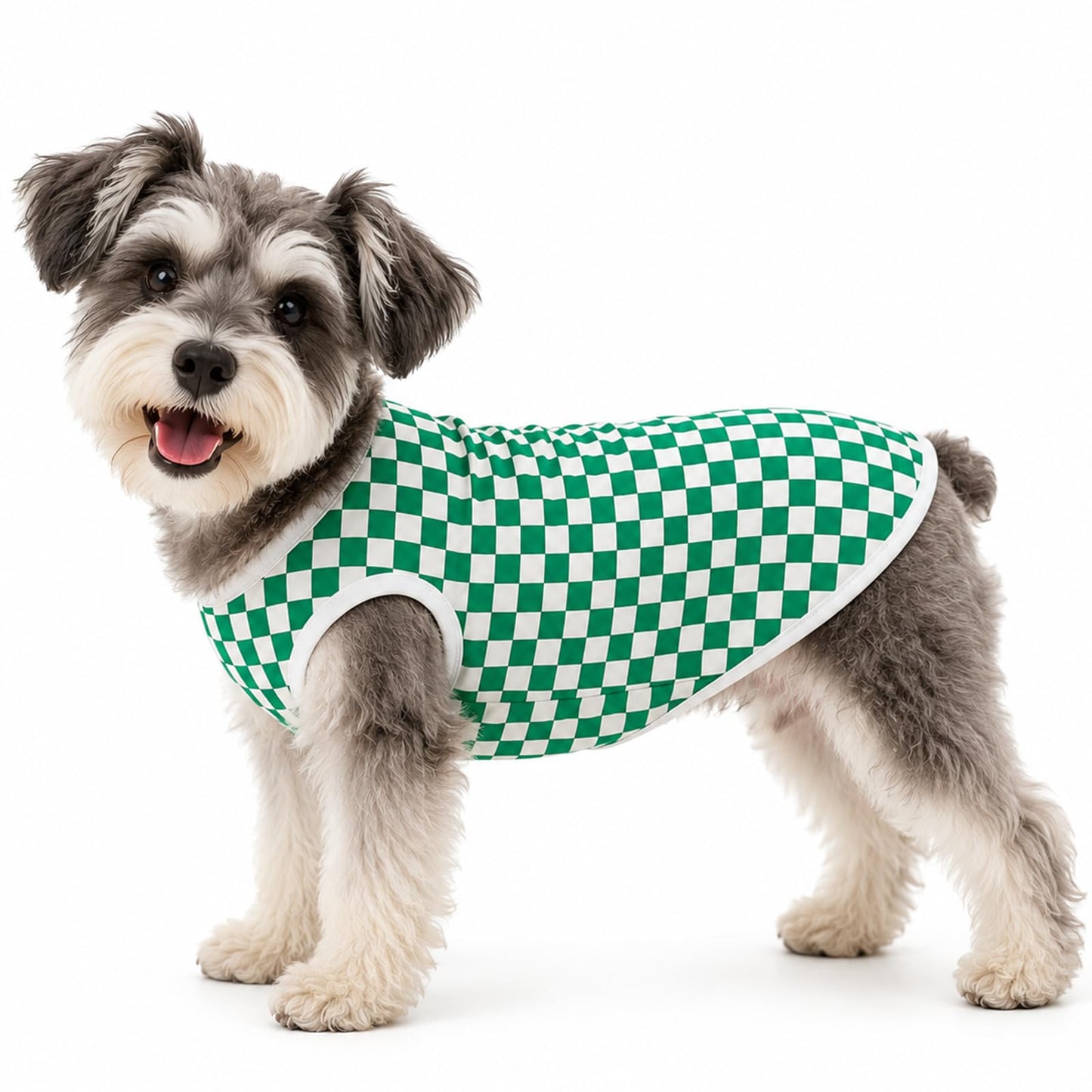 Dog Shirts Sleeveless Dog T Shirts Soft Pet T-Shirt Classic Red Stripes Print for Puppy Small Medium Large Dogs Breathable Pet Vest for Birthday, Photo Props & Daily Wear (Large (20-30lb), Red Stripe)